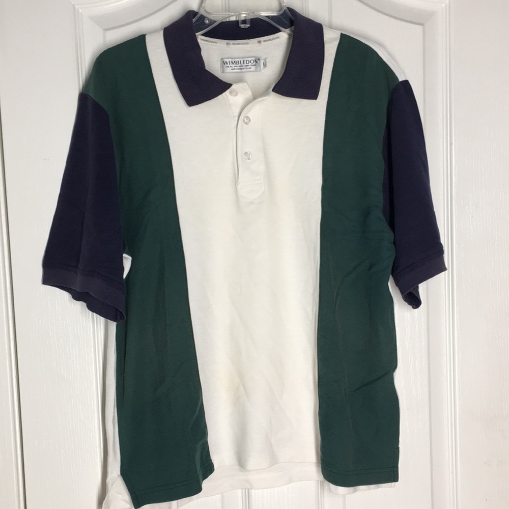 FINAL MARKDOWN MEN’S Wimbledon Polo Shirt (L)
